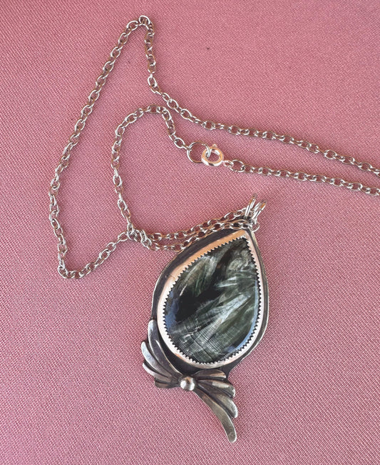 Sterling Silver + Stone Necklace 2