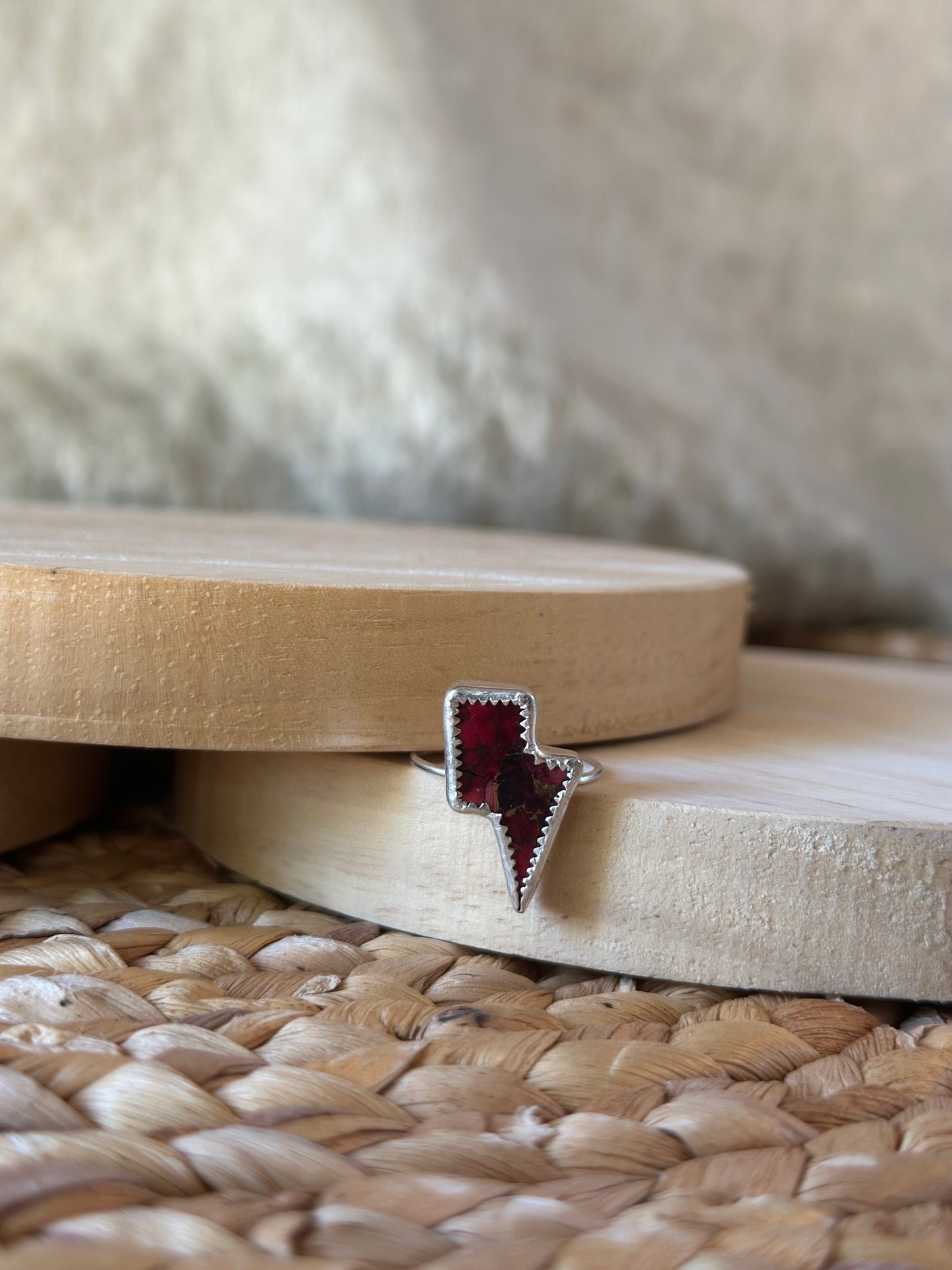 Lightening Bolt Ring size 7