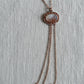 Dendritic Agate Fringe Necklace
