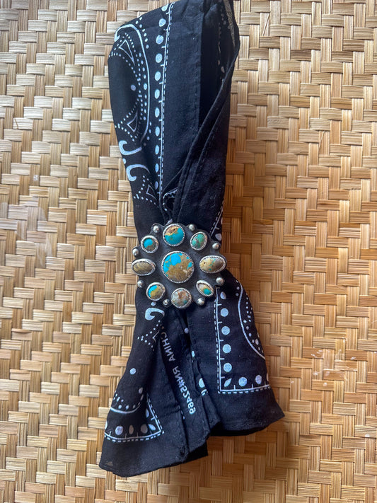 Turquoise Bolo w/ bandana