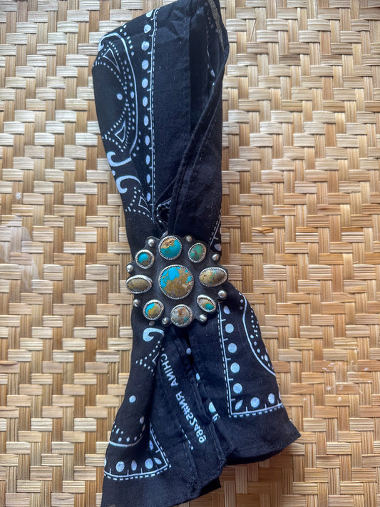 Turquoise Bolo w/ bandana