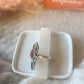Spring 13 | Ruby stone silver ring | Size 12