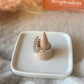 Spring 20 | Spiny oyster shell silver ring | Size 7.5